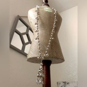 035 Mr Charlotte Victorian vintage ivory necklace